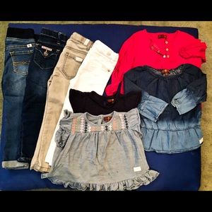 Kids Denim & Tops Bundle: 7 for All Mankind